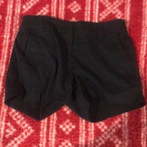 Black shorts from J.crew size 00 lightly used